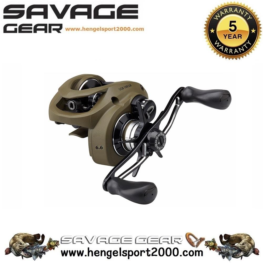 Savage Gear SG8 Baitcaster Reel 100 BC | High Speed LH