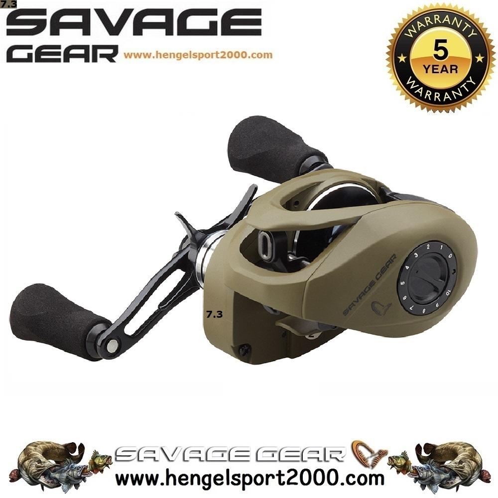 Savage Gear SG8 Baitcaster Reel 250 BC | High Speed LH