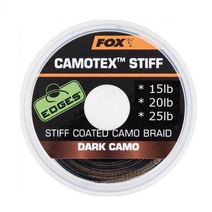 Fox Camotex Stiff Dark Camo 15lbs