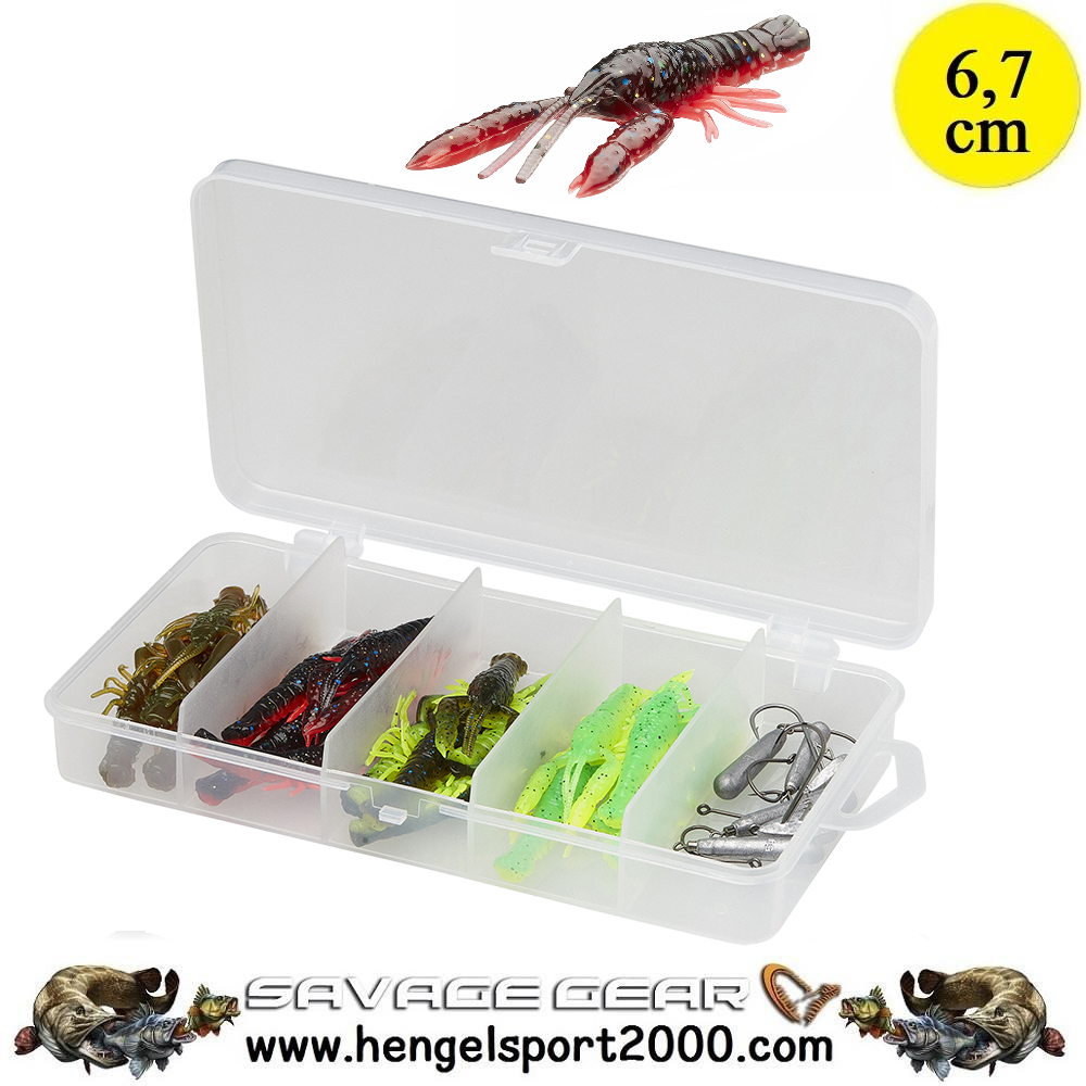 Savage Gear 3D Crayfish Kit 6,7cm Mixed Colors 30PCS