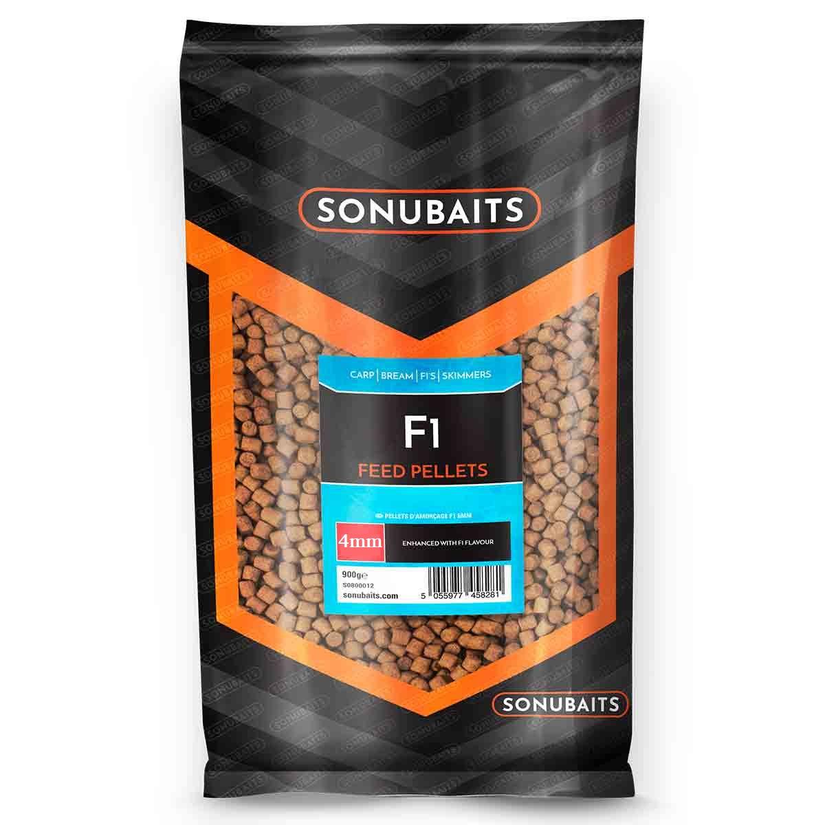 Sonubaits Feed Pellets F1 4mm