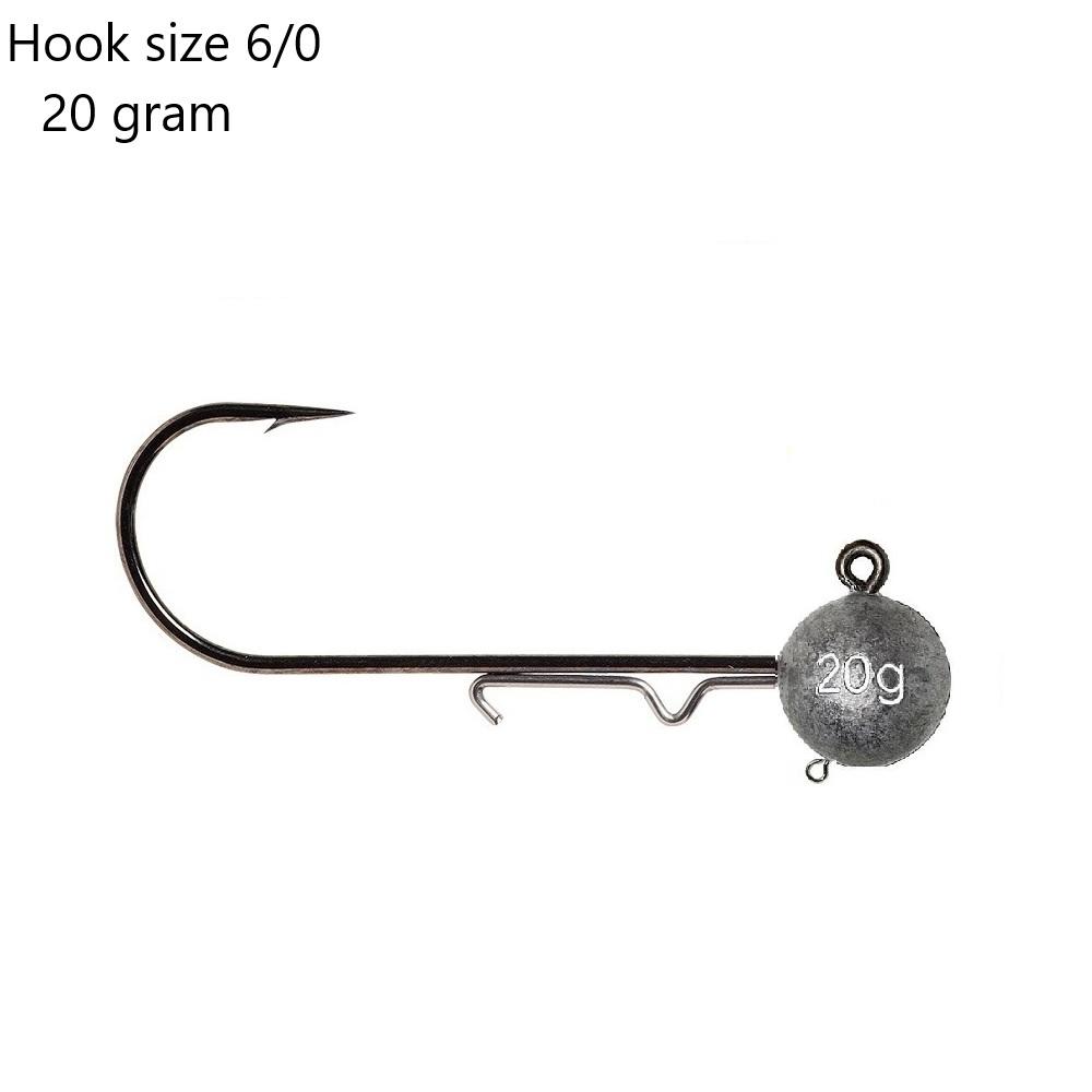 Savage Gear Ball Jig Heads Tournament hook 6-0 | 10 gram