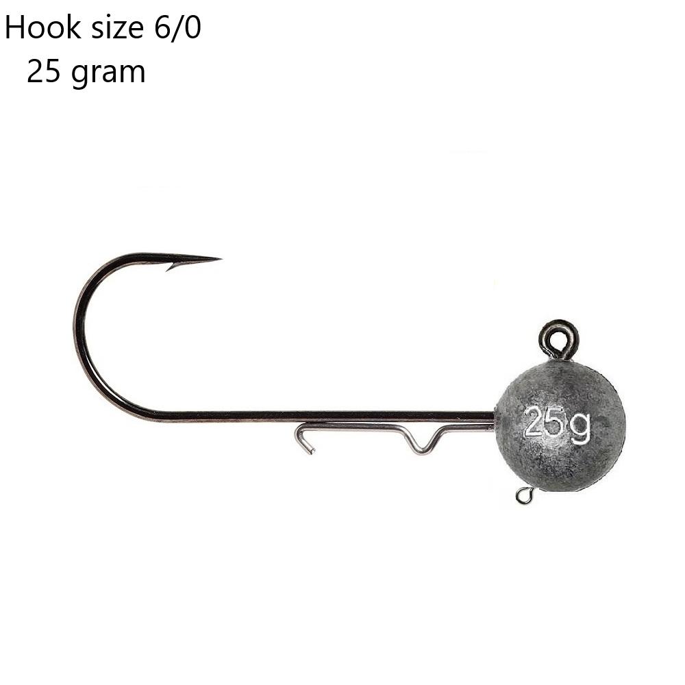 Savage Gear Ball Jig Heads Tournament hook 6-0 | 10 gram