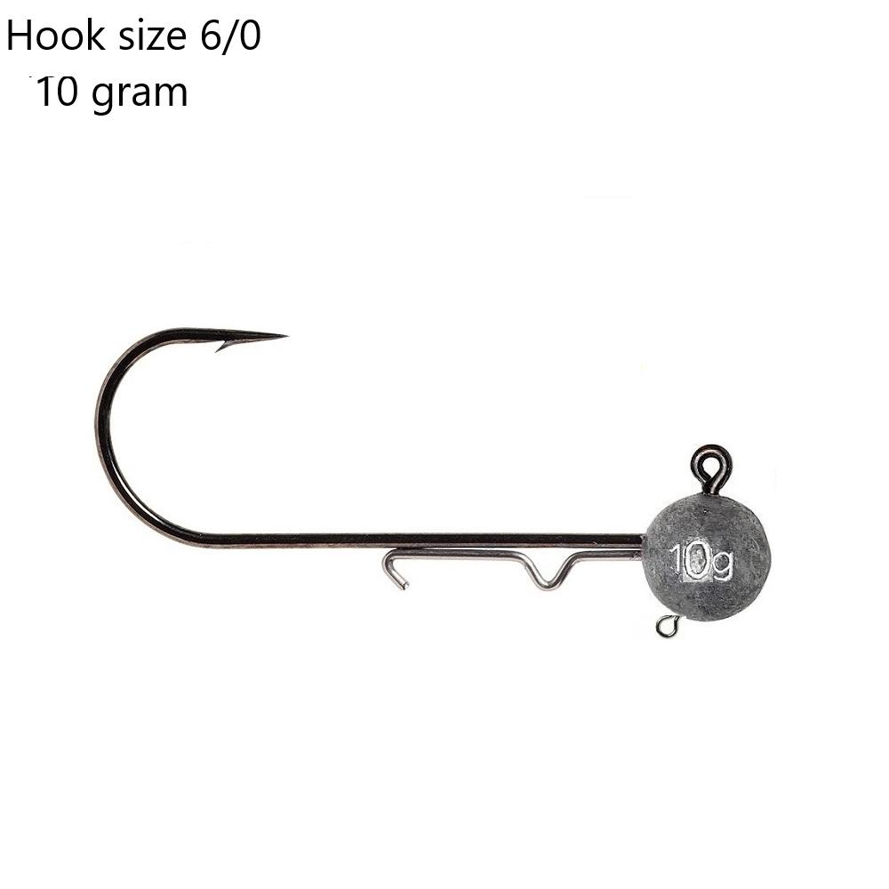 Savage Gear Ball Jig Heads Tournament hook 6-0 | 10 gram