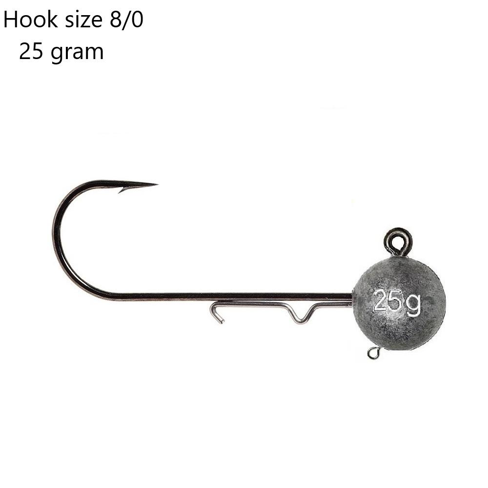 Savage Gear Ball Jig Heads Tournament hook 8-0 | 10 gram