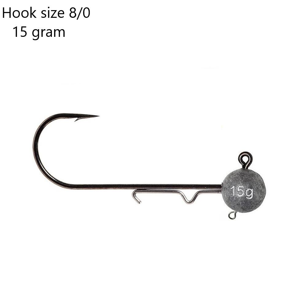 Savage Gear Ball Jig Heads Tournament hook 8-0 | 10 gram