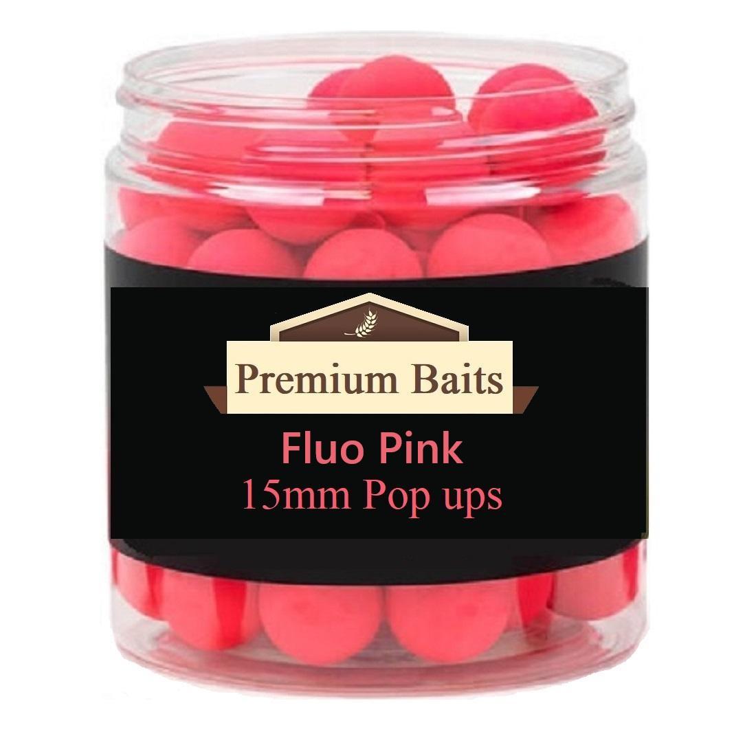 Premium Fluo Pink Pop ups 15mm