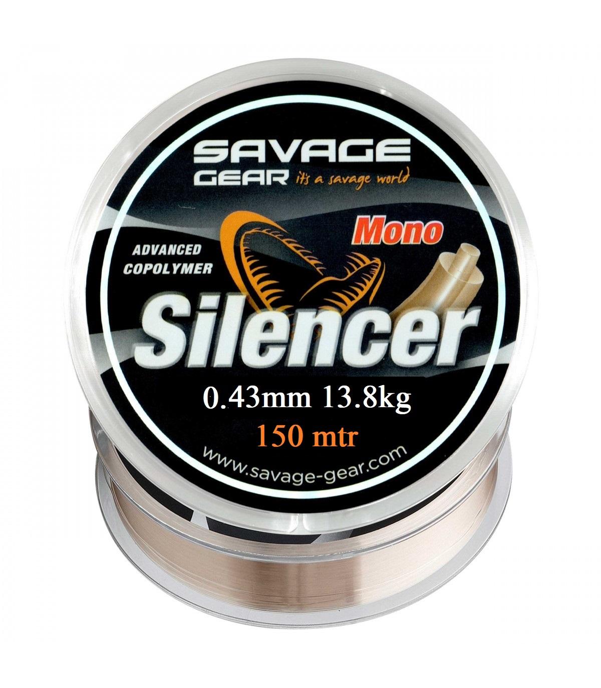 Savage Gear nylon Silencer Mono | 0.31mm 7.17kg >150mtr