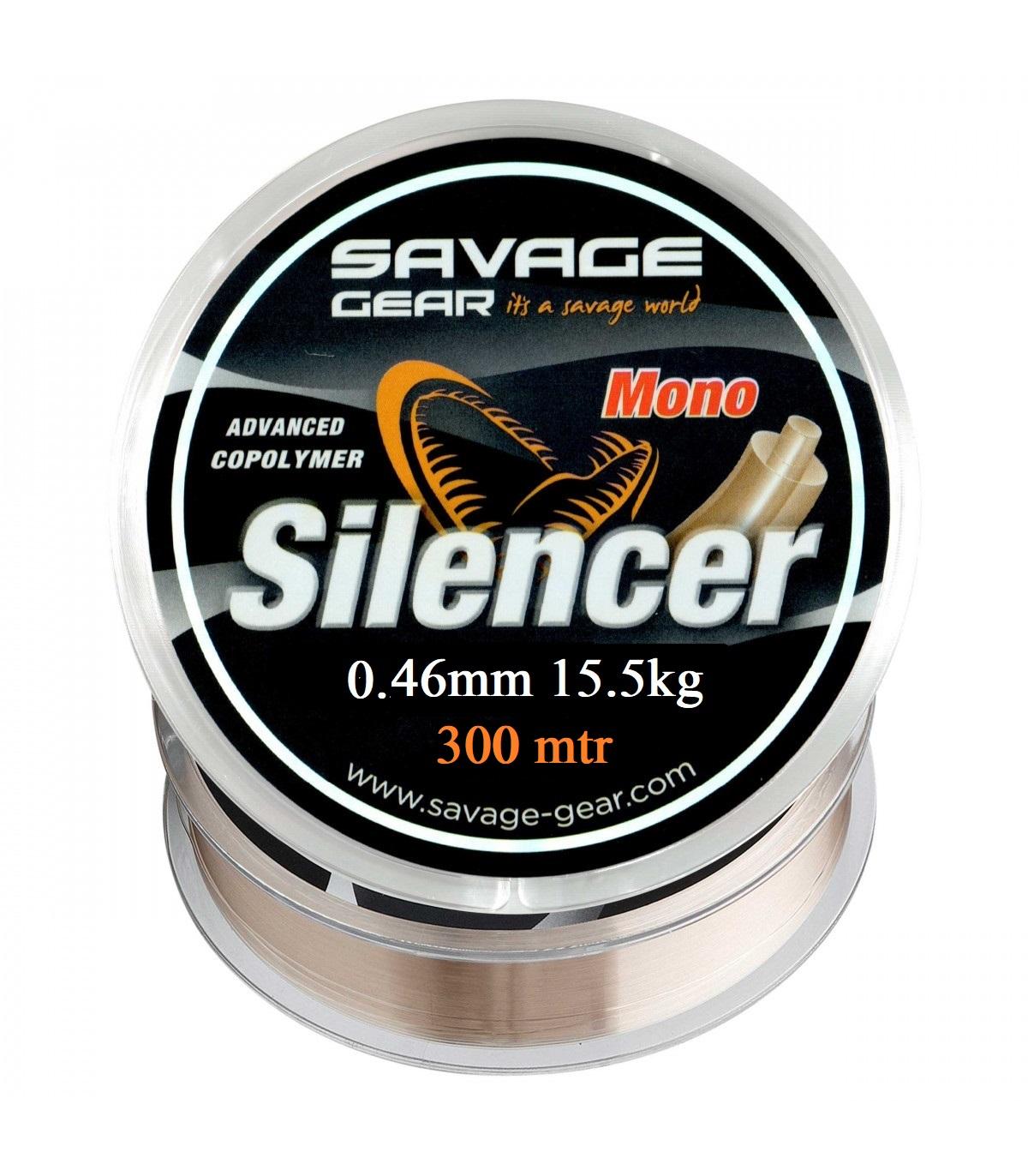 Savage Gear nylon Silencer Mono | 0.46mm 15.5kg >300mtr