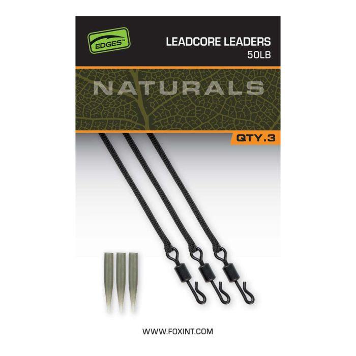 Fox Naturals Leadcore Leaders 50LB