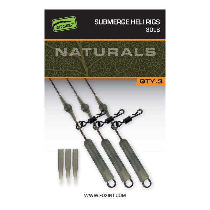 Fox Naturals Submerge Heli Rigs 30LB