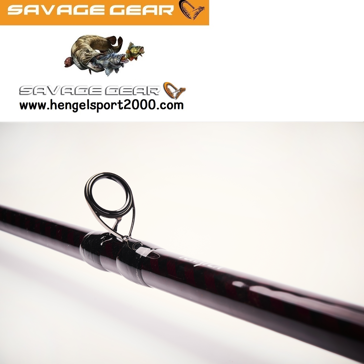 Savage Gear Alpha SG6 Jerkbait Baitcaster Rod