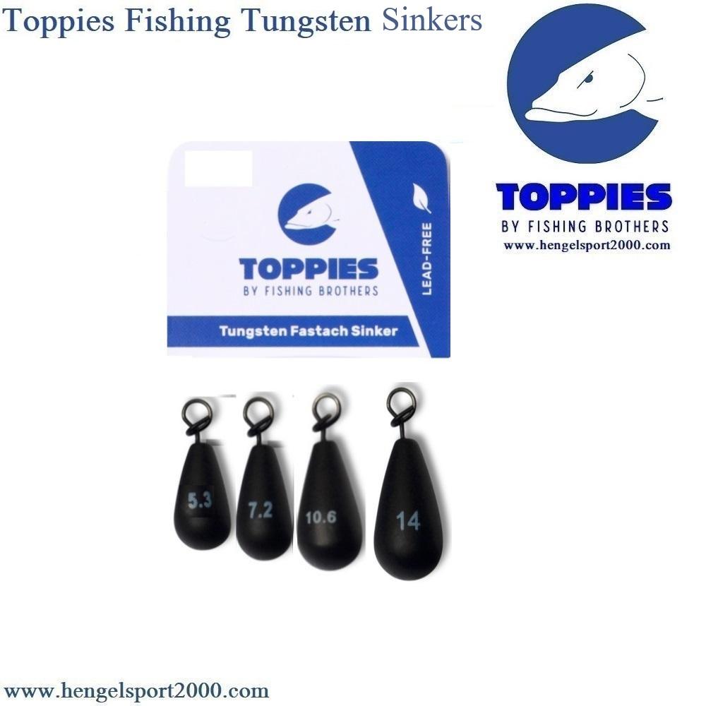 Toppies Fishing Tungsten Fast Sinkers