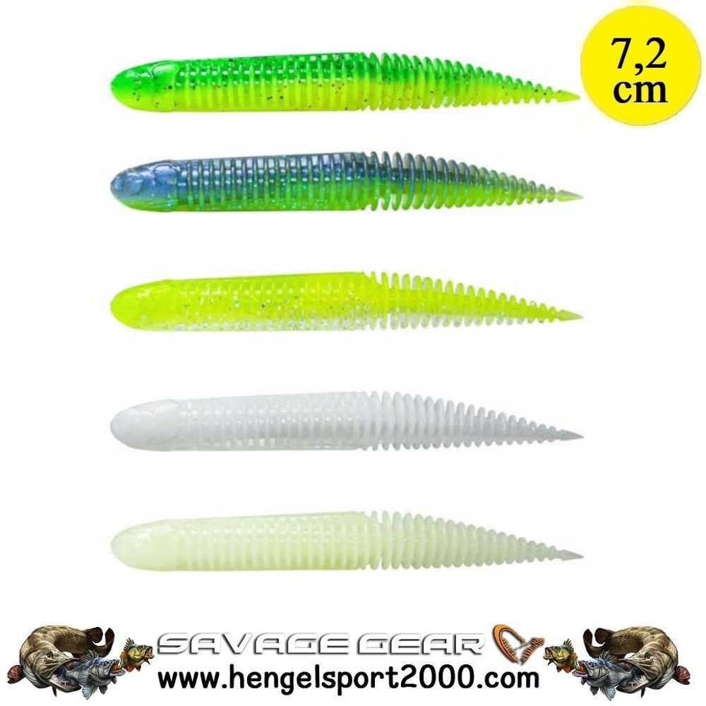 Savage Gear Ned Dragon Tail Slug 7.2 cm | Clear Water Mix