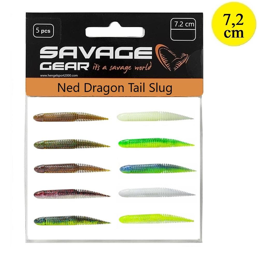 Savage Gear Ned Dragon Tail Slug 7.2cm (5 pcs)