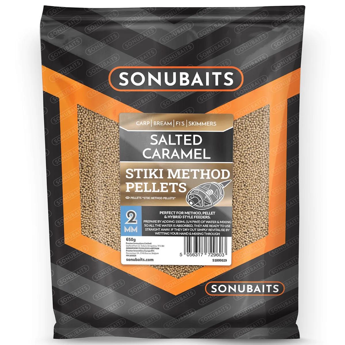 Sonubaits Stiki Method Pellets Salted Caramel 2mm