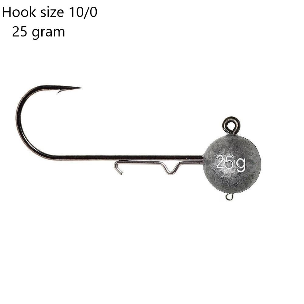 Savage Gear Ball Jig Heads Tournament hook 10-0 | 15 gram