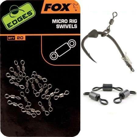 Fox Edges Micro Rig swivels