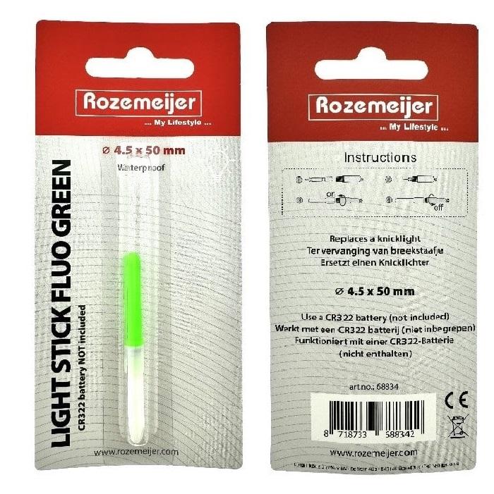 Rozemeijer Light Stick Fluo size 4.5x50mm 1pcs | Red