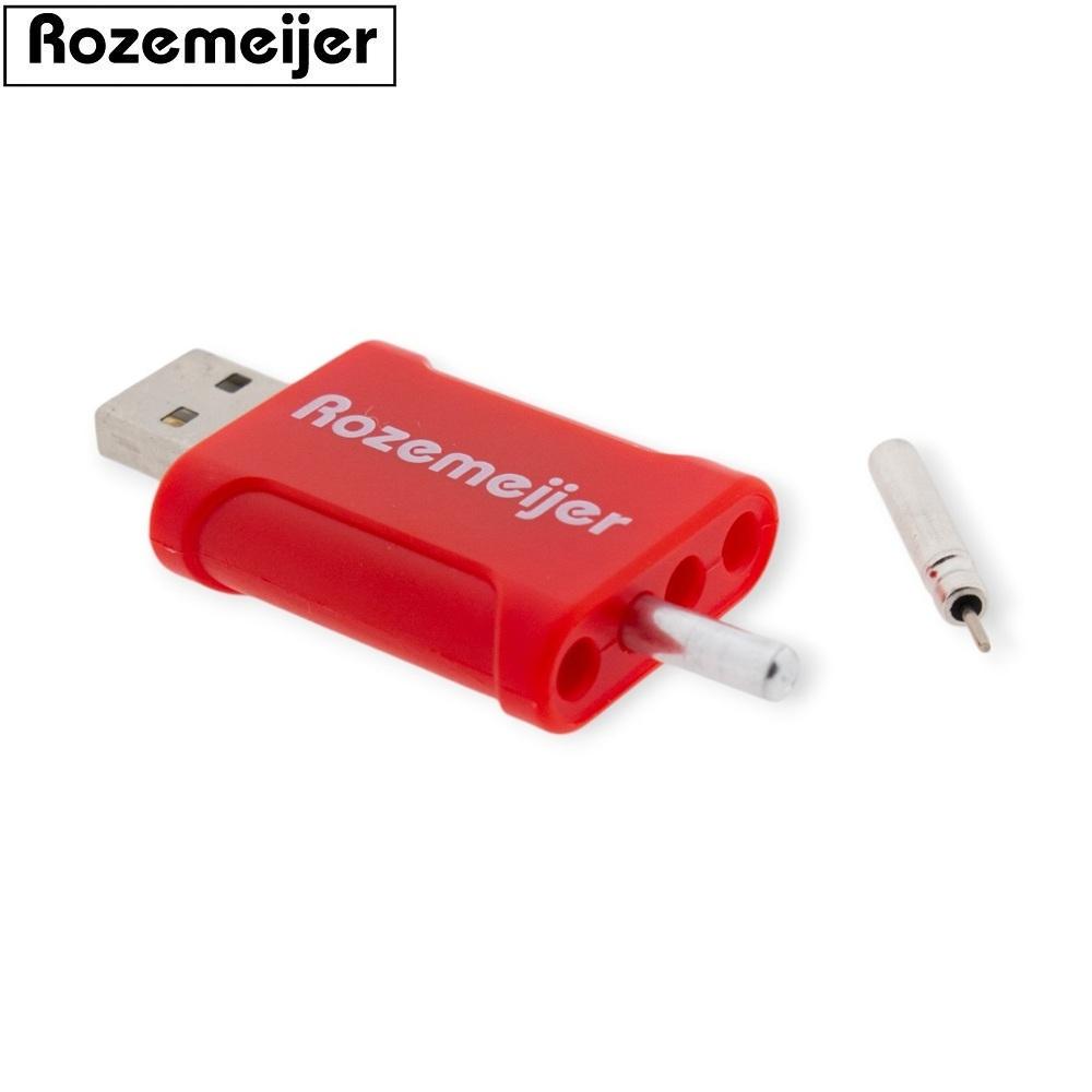 Rozemeijer USB Lithium Battery Charger incl. 2pcs LIR425 battery