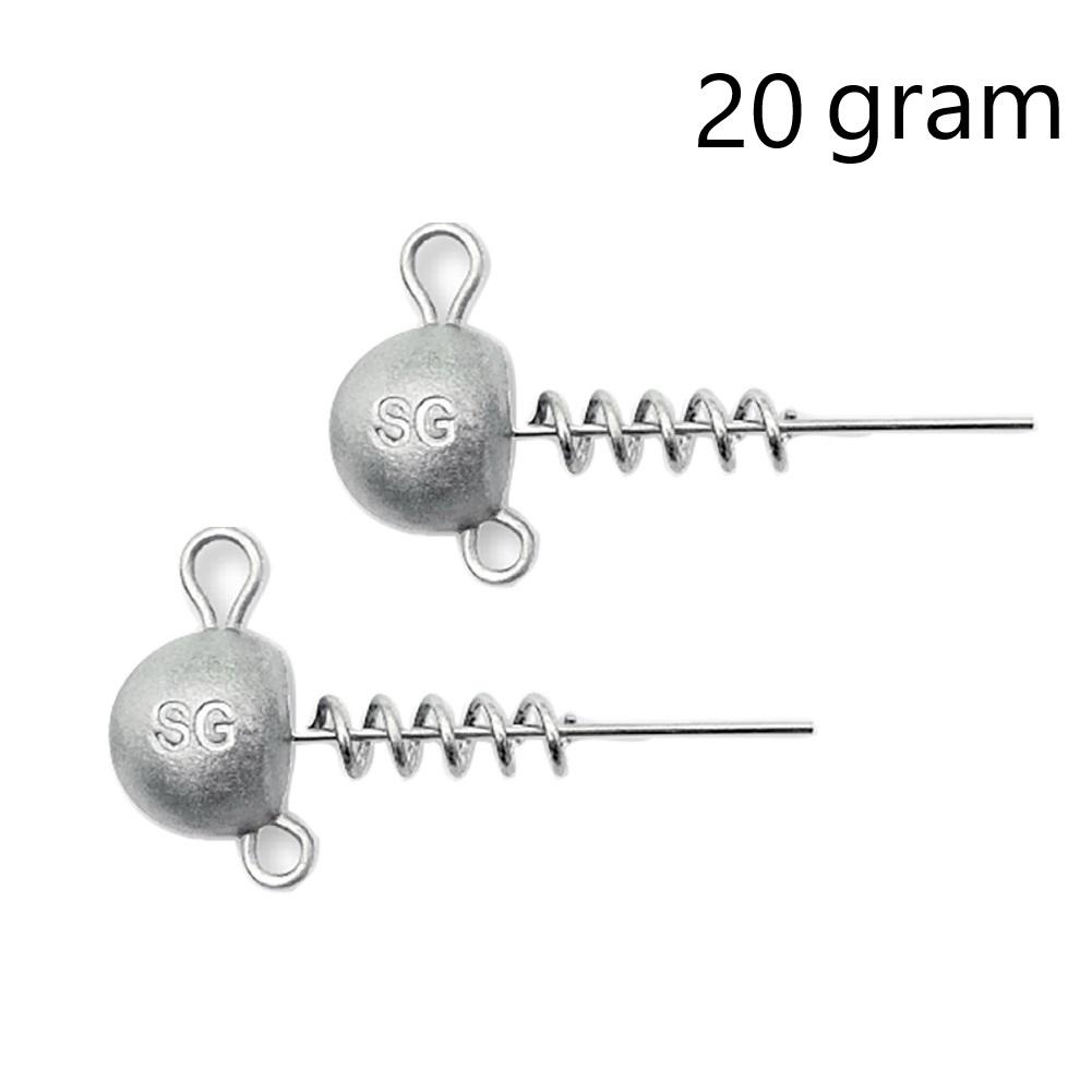 Savage Gear Cork Screw Ball Heads | 6 gram 3pcs