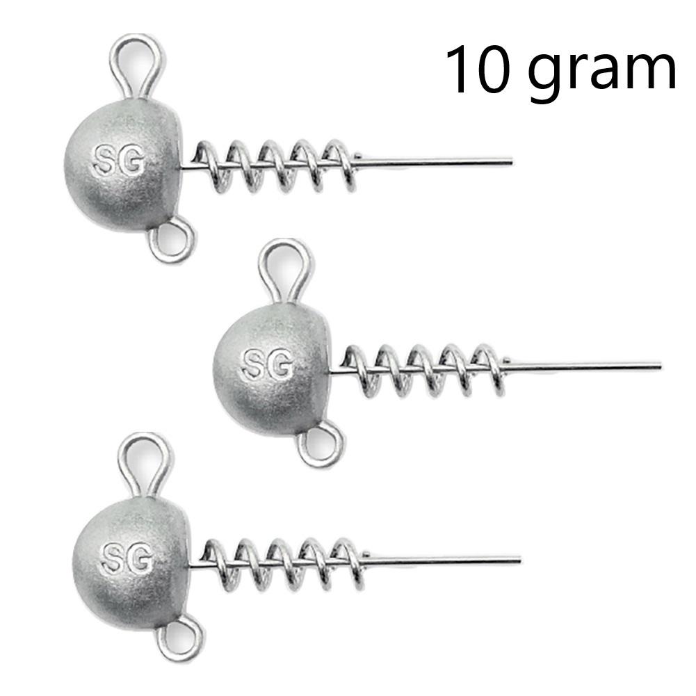 Savage Gear Cork Screw Ball Heads | 6 gram 3pcs