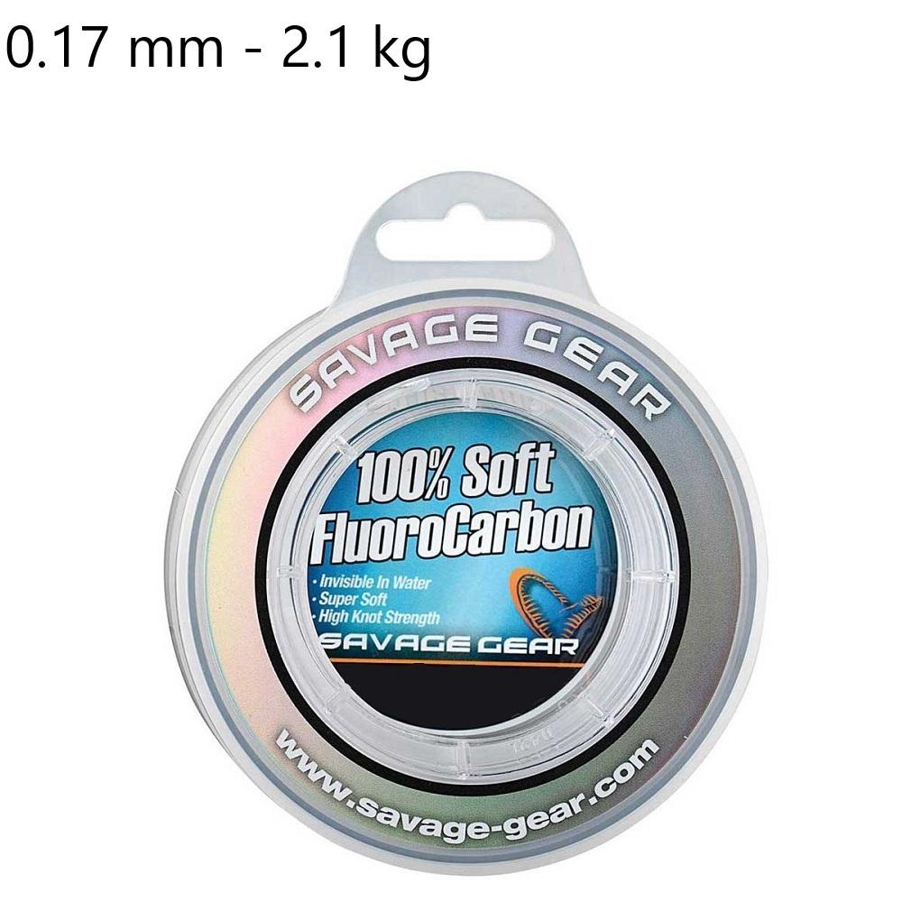 Savage Gear Soft Fluoro Carbon 0.17 mm - 2.1 kg