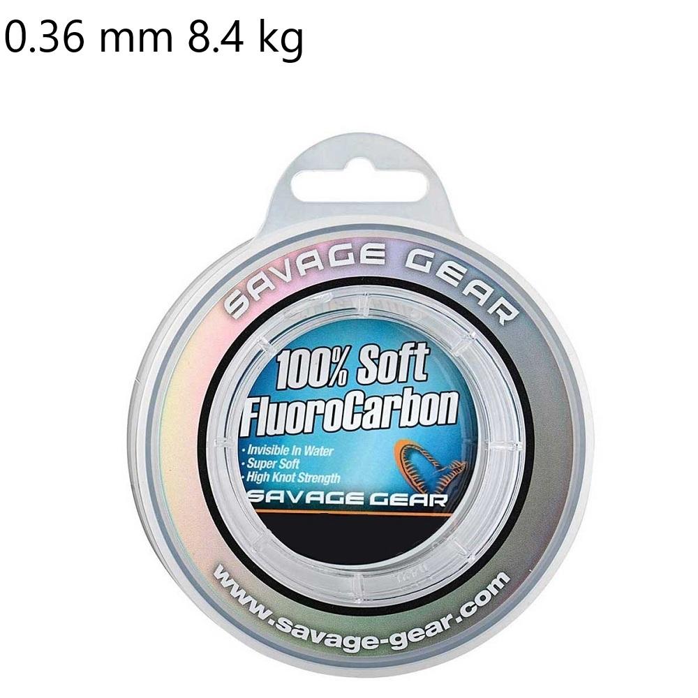 Savage Gear Soft Fluoro Carbon 0.36 mm 8.4 kg