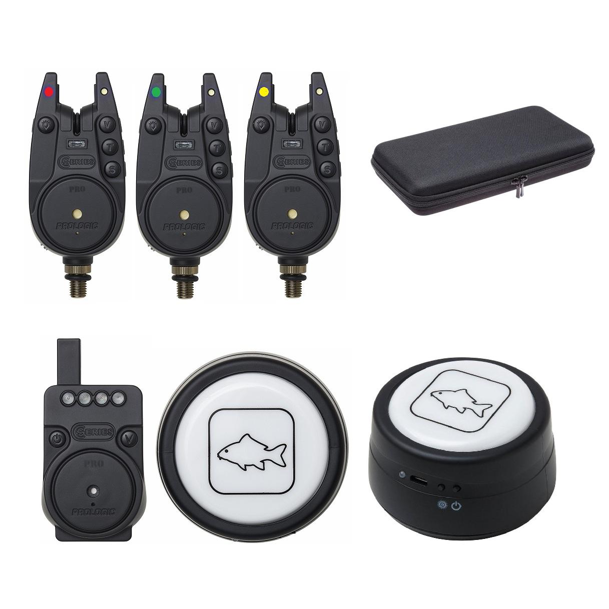 Prologic C-Series Pro Alarm Set 3 + 1 & Bivvy-Light