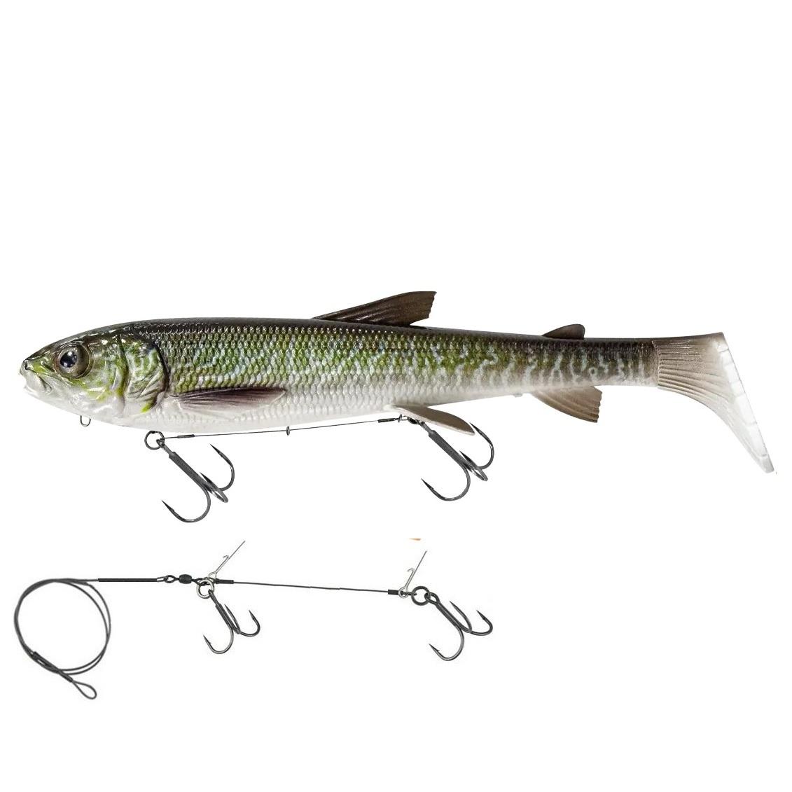 Savage Gear 3D Line Thru Whitefish Shad XL | Jack Pike
