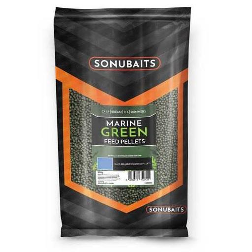 Sonubaits Feed Pellets Marine Green 4mm