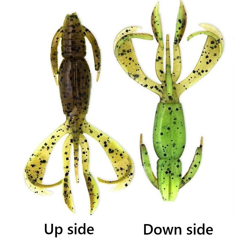 Keitech Crazy Flapper 7cm - 2.8 Inch | Black Cherry