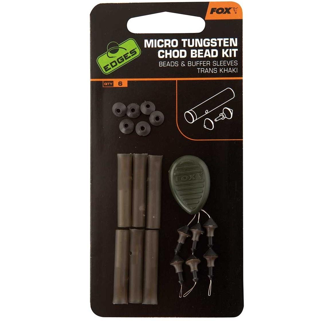 Fox Edges Micro Tungsten Chod Bead kit