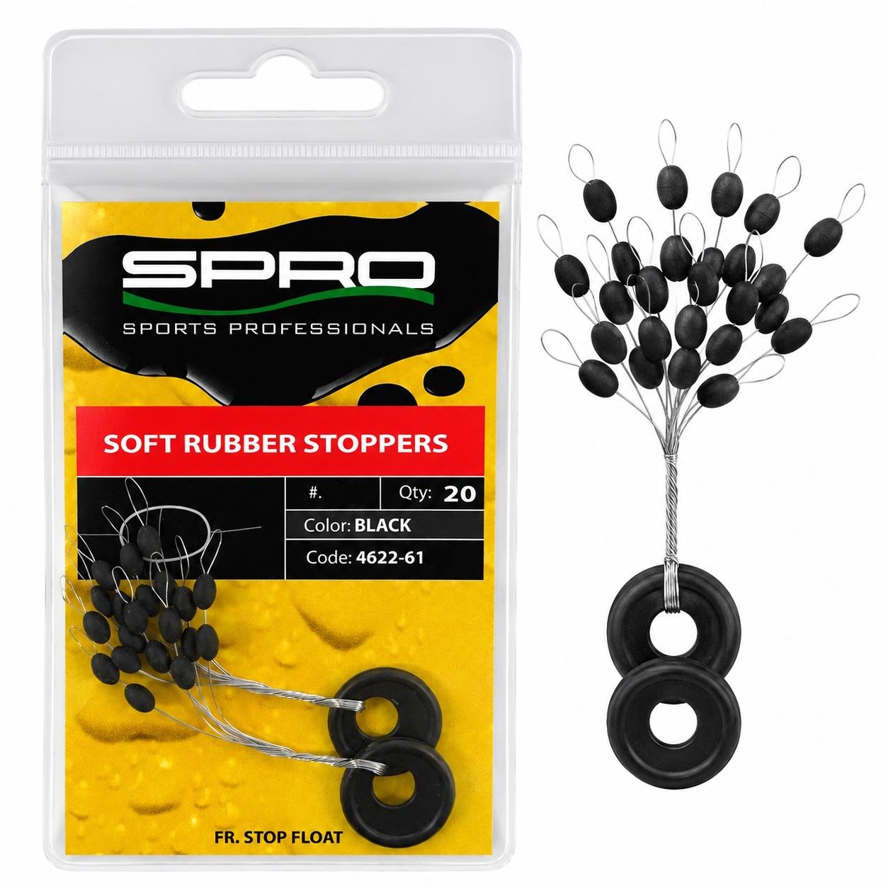 Spro Soft Rubber Stoppers