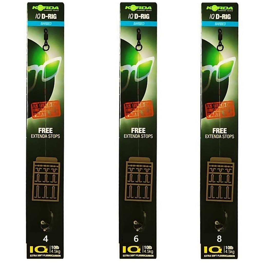 Korda IQ D-Rig Kurv Shank