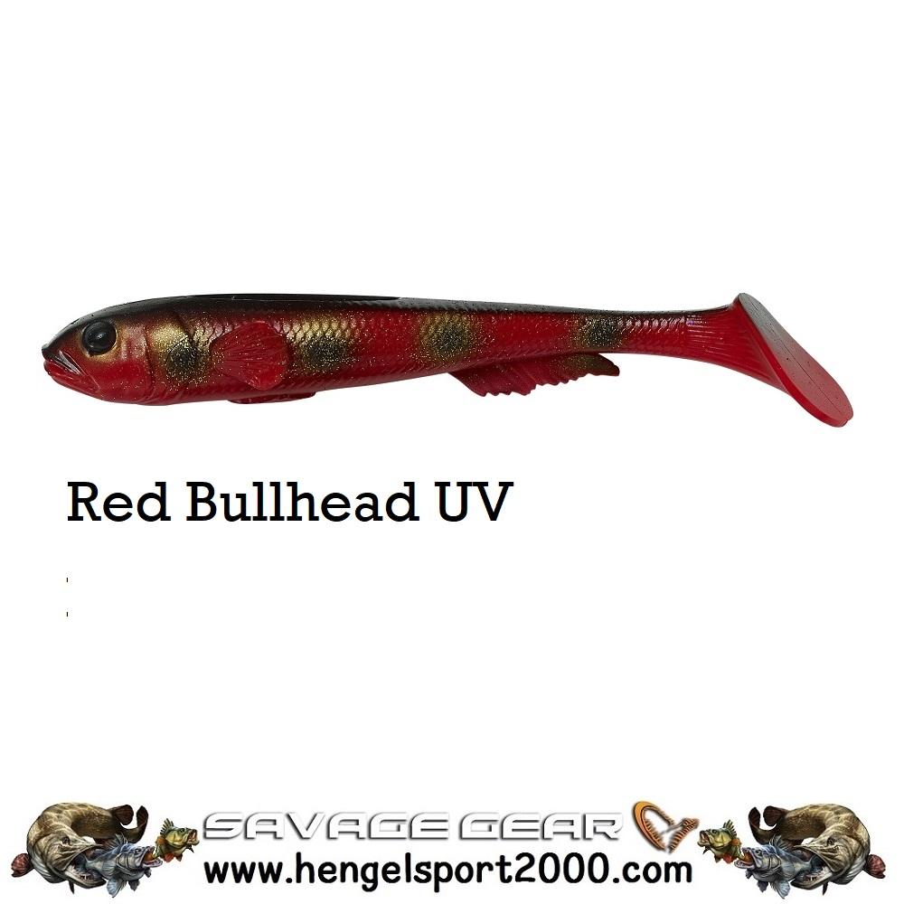 Savage Gear 3D Goby Shad 20 cm | Red Bullhead