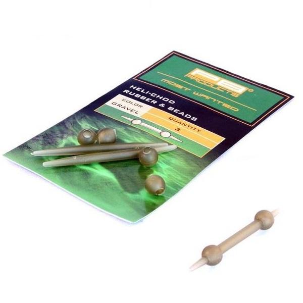 PB Products Heli-Chod Rubber & Beads