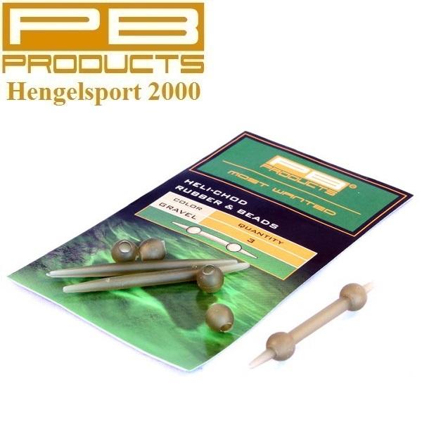 PB Products Heli-Chod Rubber & Beads