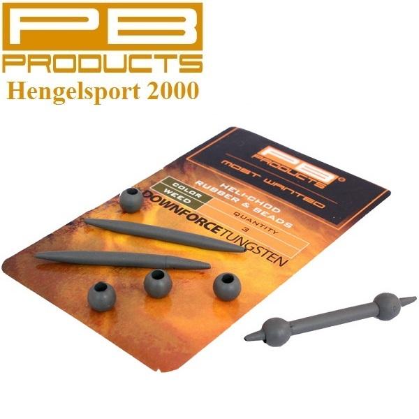 PB Products Downforce Heli-Chod Rubber & Beads | Silt