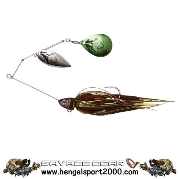 Savage Gear Da Bush Spinnerbait 16cm | White Silver