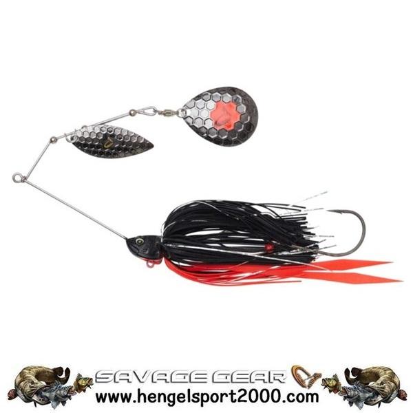 Savage Gear Da Bush Spinnerbait 16cm | White Silver