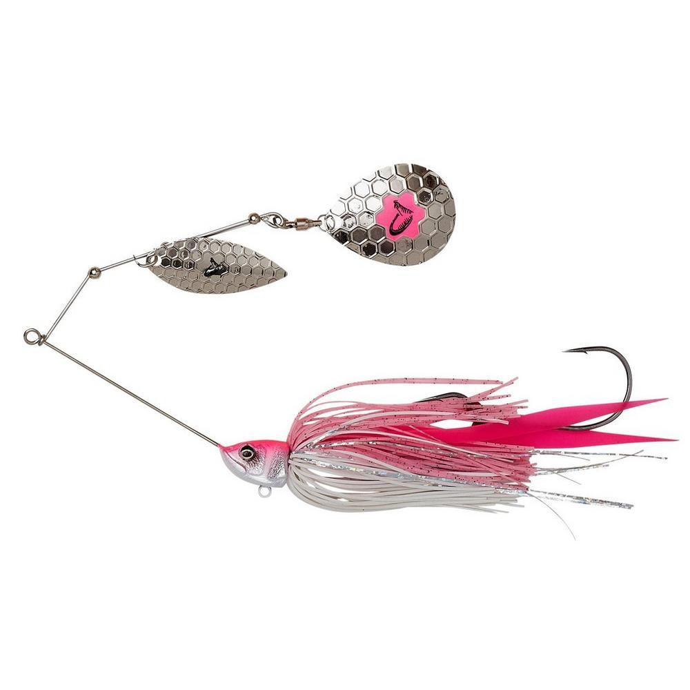 Savage Gear Da Bush Spinnerbait 16cm | White Silver