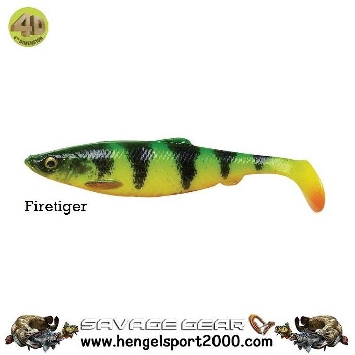 Savage Gear 4D Herring Shad 19 cm | Firetiger