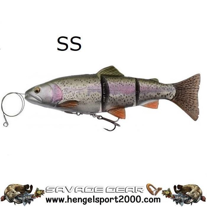 Savage Gear 4D Line Thru Trout 15 cm | Fire trout MS