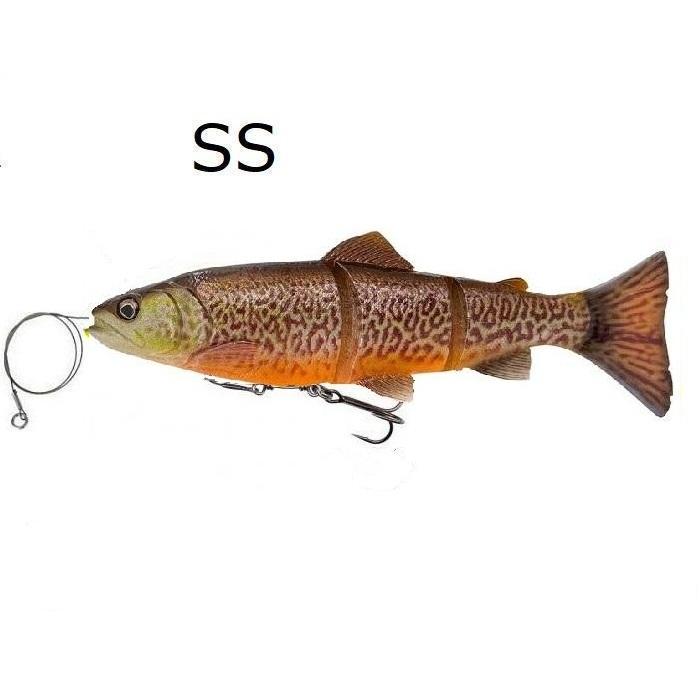 Savage Gear 3D Line Thru Trout 15cm | Golden Albino SS