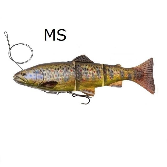 Savage Gear 4D Line Thru Trout 25cm | Rainbow SS