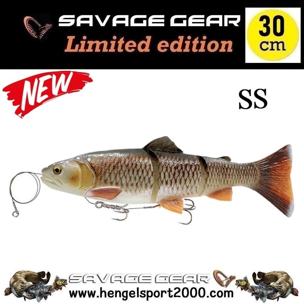 Savage Gear 4D Line Thru Trout 30 cm | Brown Trout UV Belly MS