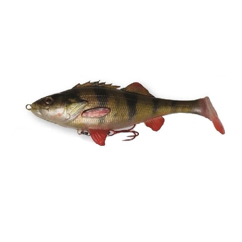 Savage Gear 4D Perch Shad 12.5cm | Albino