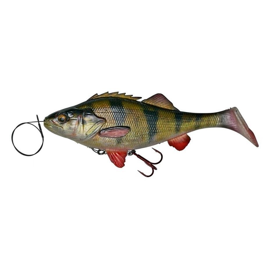 Savage Gear 4D Line Thru Perch Shad 20cm | Albino