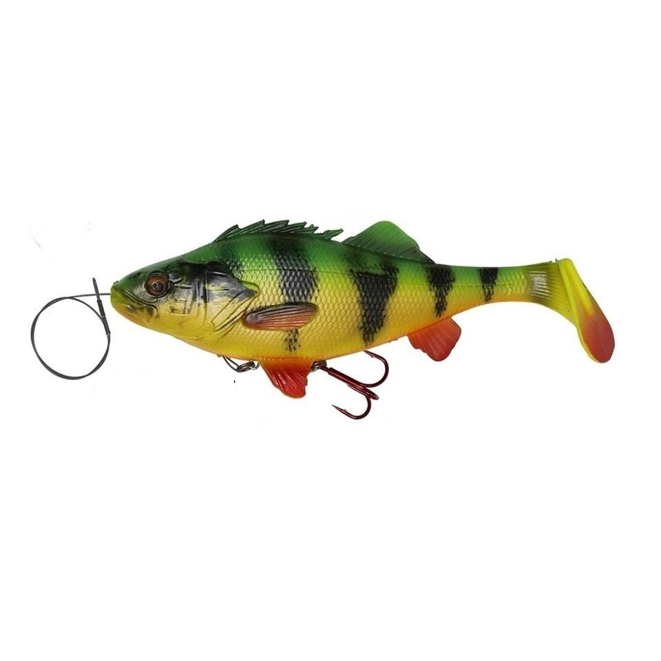 Savage Gear 4D Line Thru Perch Shad 20cm | Albino